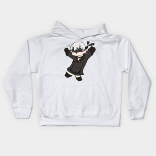 Chibi 9S- Nier Automata Kids Hoodie